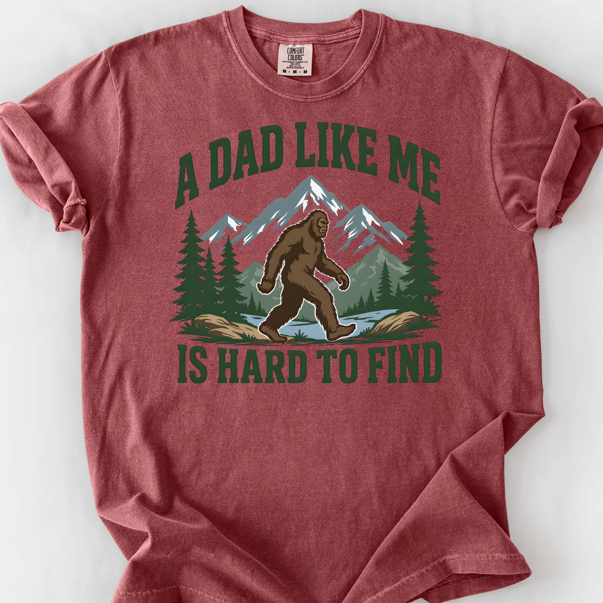 A Dad Like Me Is Hard to Find T-Shirt — Brick