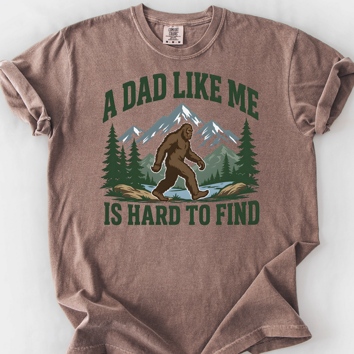 A Dad Like Me Is Hard to Find T-Shirt — Espresso