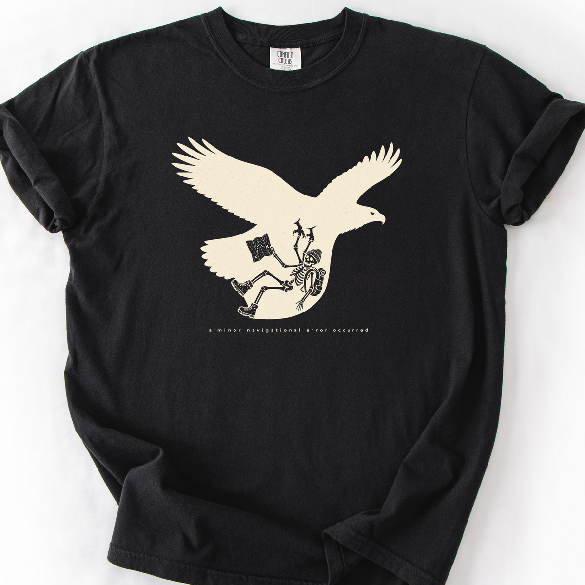A Minor Navigational Error T-Shirt — Black