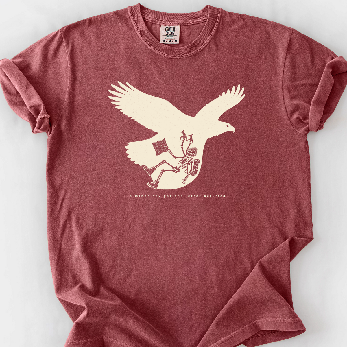 A Minor Navigational Error T-Shirt — Brick