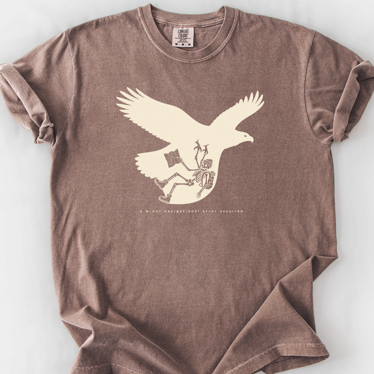 A Minor Navigational Error T-Shirt — Espresso