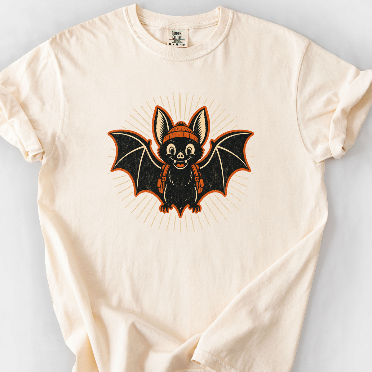 Adventure Bat T-Shirt — Ivory