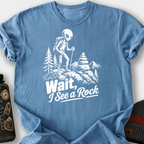 Alien Sees a Rock T-Shirt — Blue Jean