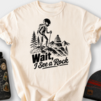 Alien Sees a Rock T-Shirt — Ivory