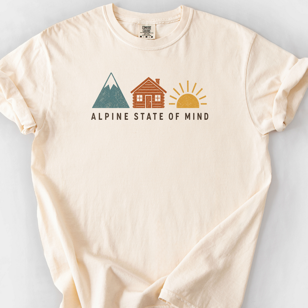 Alpine State Of Mind T-Shirt — Ivory