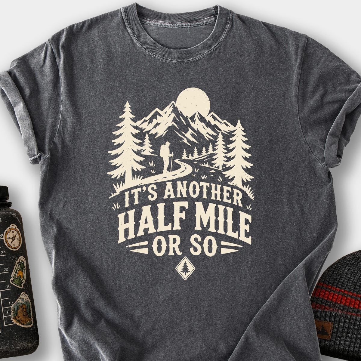 It's Another Half Mile or So T-Shirt — Pepper