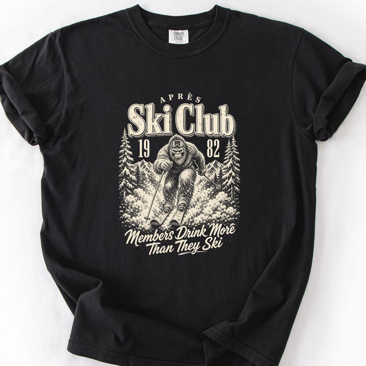 Apres Ski Club T-Shirt — Black