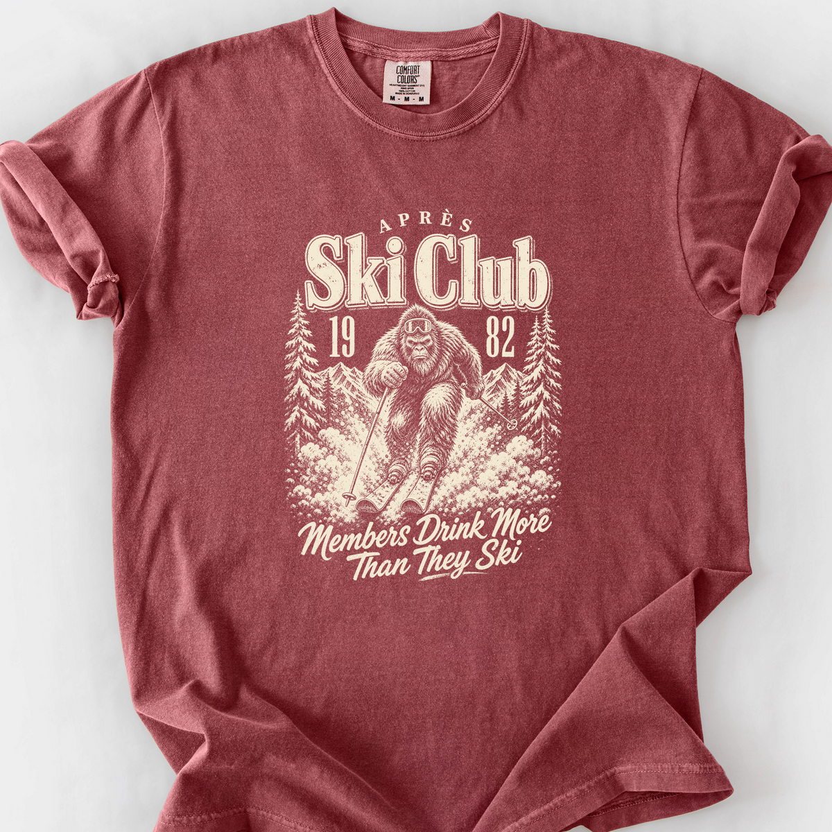 Apres Ski Club T-Shirt — Brick