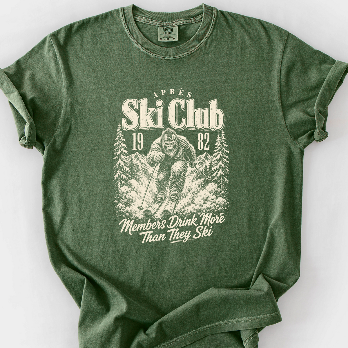 Apres Ski Club T-Shirt — Moss