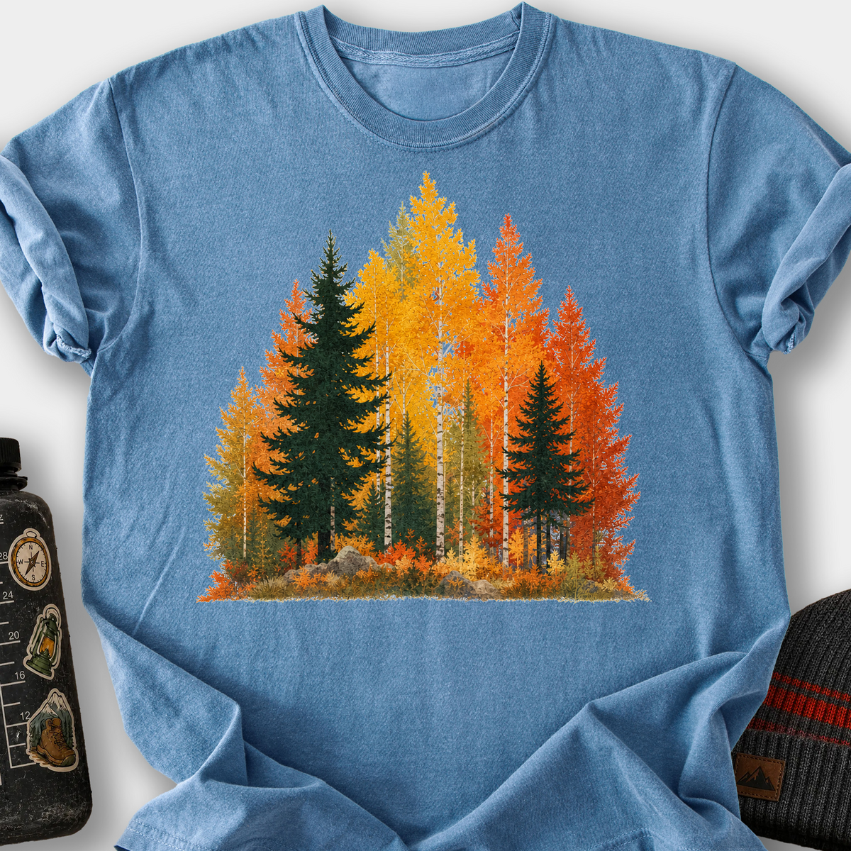 Autumn Forest T-Shirt — Blue Jean