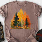 Autumn Forest T-Shirt — Espresso