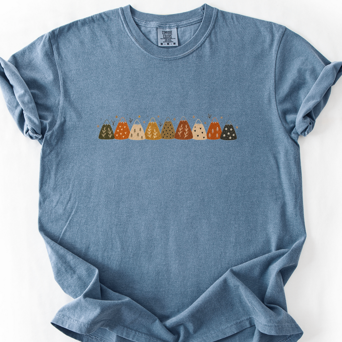 Autumn Peaks T-Shirt — Blue Jean