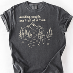 Avoiding People T-Shirt — Pepper
