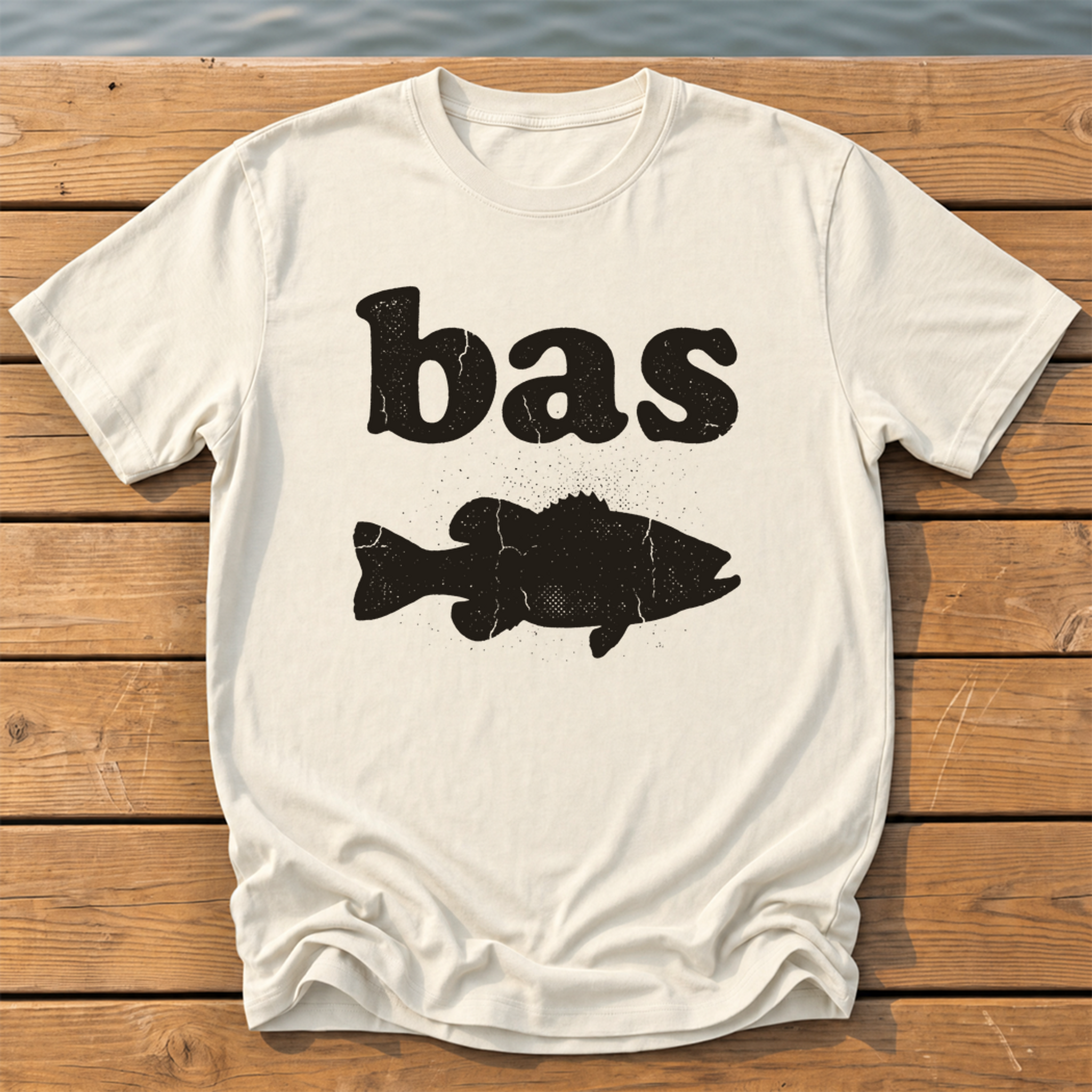 Bas T-Shirt — Ivory