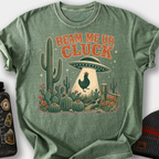 Beam Me Up Cluck T-Shirt — Moss