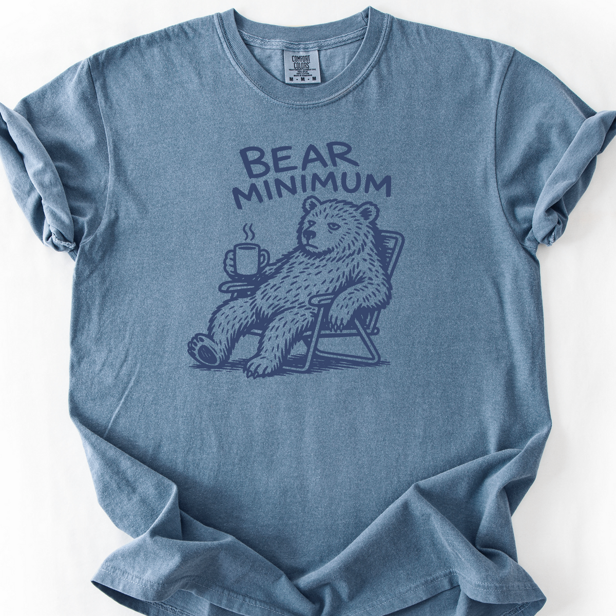 Bear Minimum T-Shirt — Blue Jean
