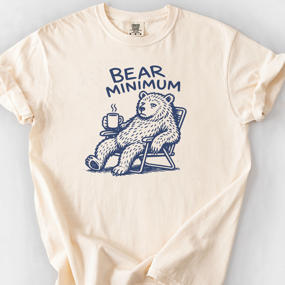 Bear Minimum T-Shirt — Ivory