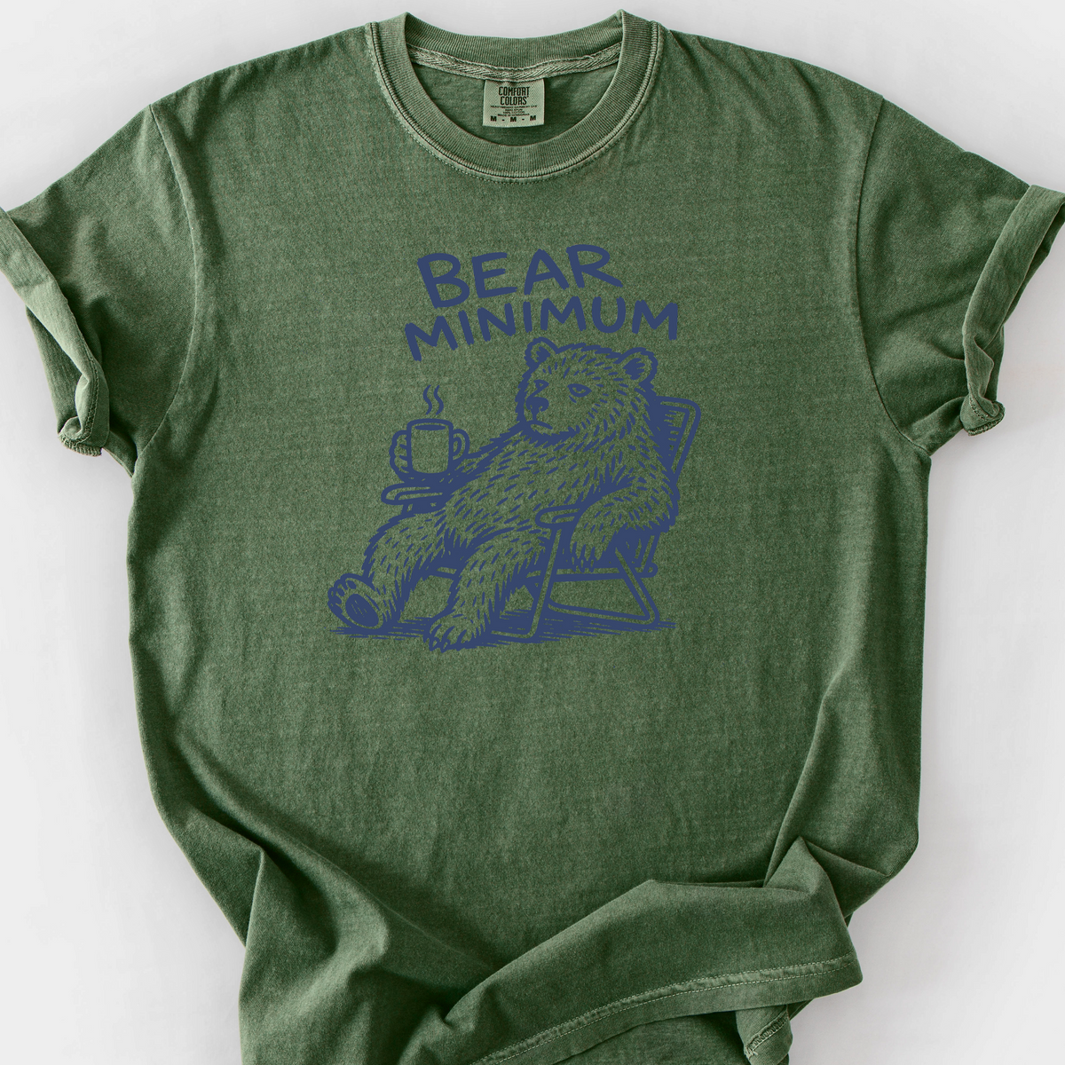 Bear Minimum T-Shirt — Moss