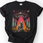 Bear Abduction T-Shirt — Black