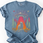 Bear Abduction T-Shirt — Blue Jean