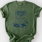 Beware Of Cat T-Shirt — Moss