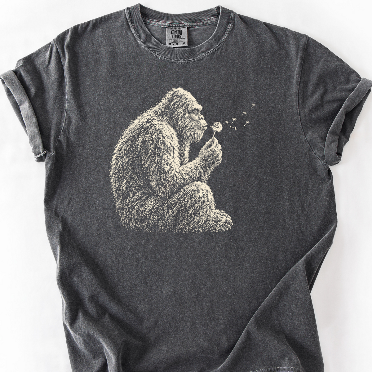 Bigfoot And Dandelion T-Shirt — Pepper