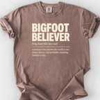Bigfoot Believer T-Shirt — Espresso