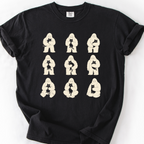 Bigfoot Cat Club T-Shirt — Black