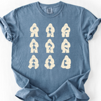Bigfoot Cat Club T-Shirt — Blue Jean