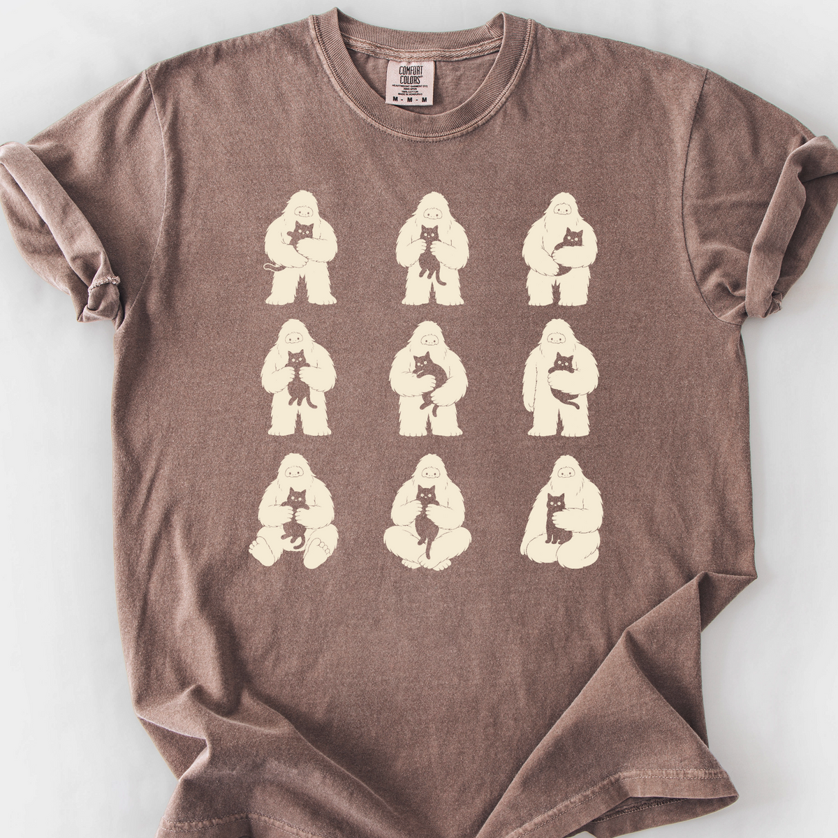 Bigfoot Cat Club T-Shirt — Espresso