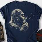Bigfoot Dandelion T-Shirt — Navy