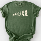 Bigfoot Evolution T-Shirt — Moss