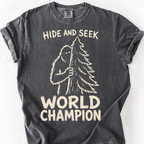 Bigfoot Hide And Seek T-Shirt — Pepper