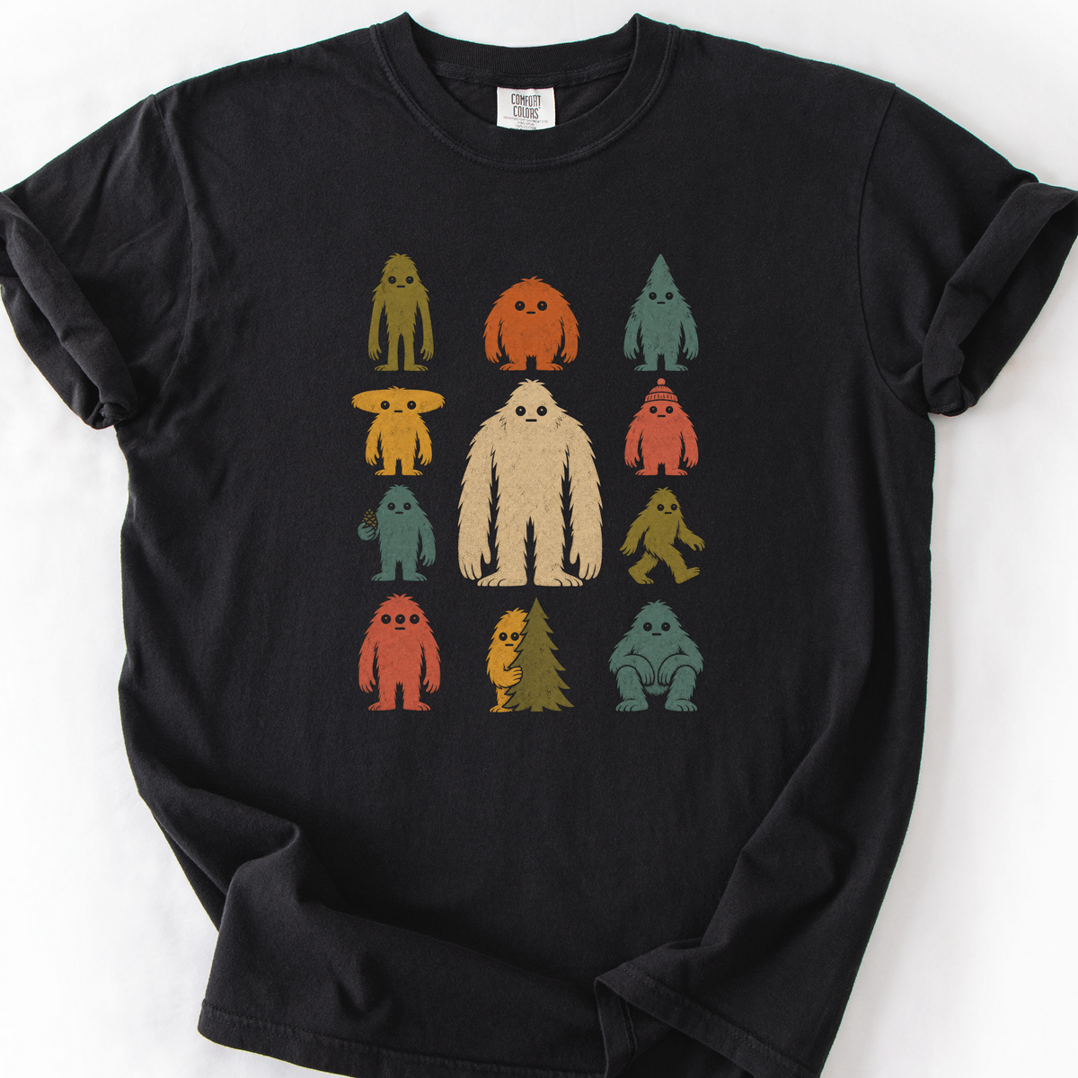 Bigfoot Lineup T-Shirt — Black