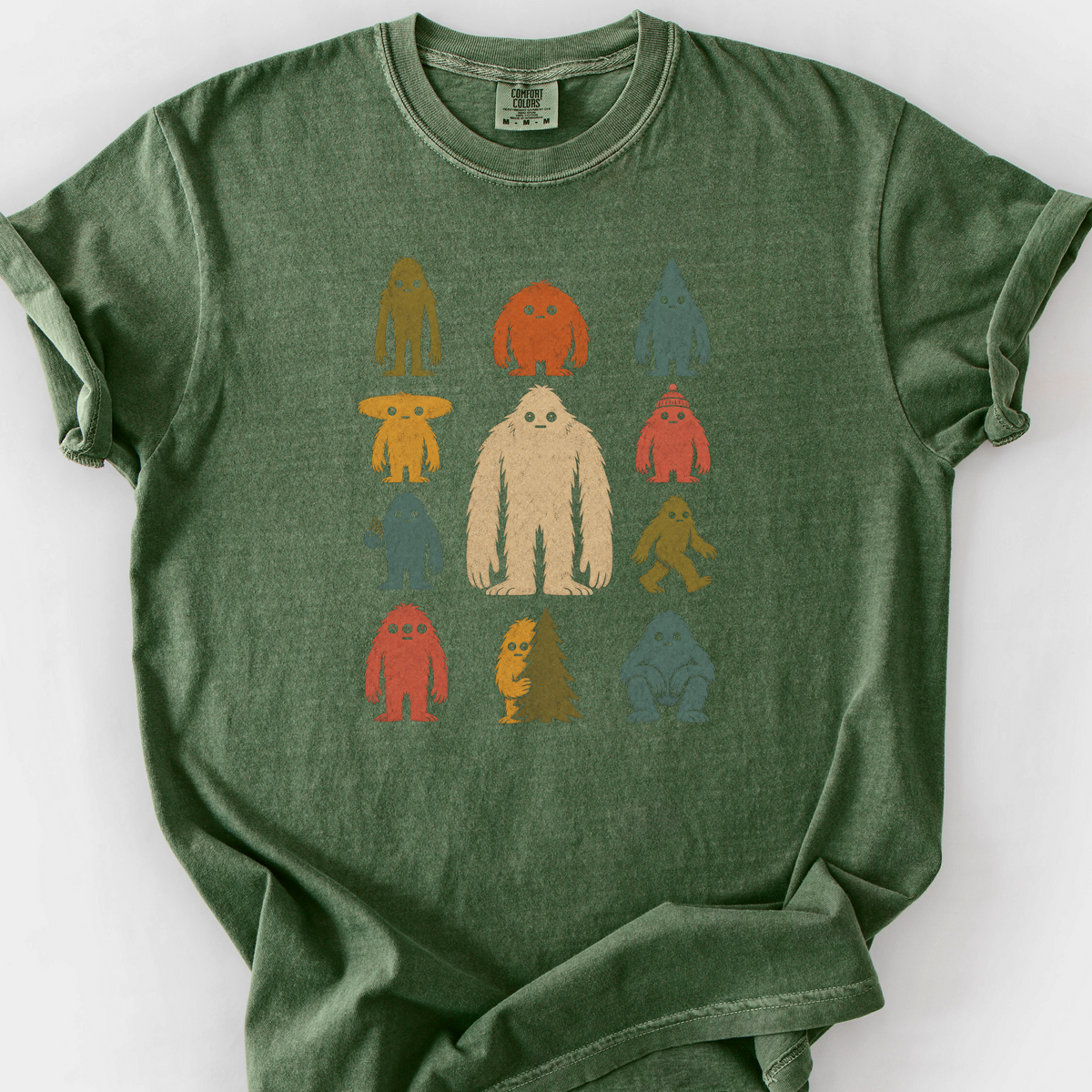 Bigfoot Lineup T-Shirt — Moss