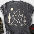 Bigfoot Night Hike T-Shirt — Pepper