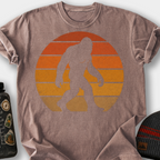 Bigfoot Retro Sunset T-Shirt — Espresso