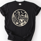 Bigfoot Roasting Badge T-Shirt — Black
