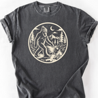 Bigfoot Roasting Badge T-Shirt — Pepper