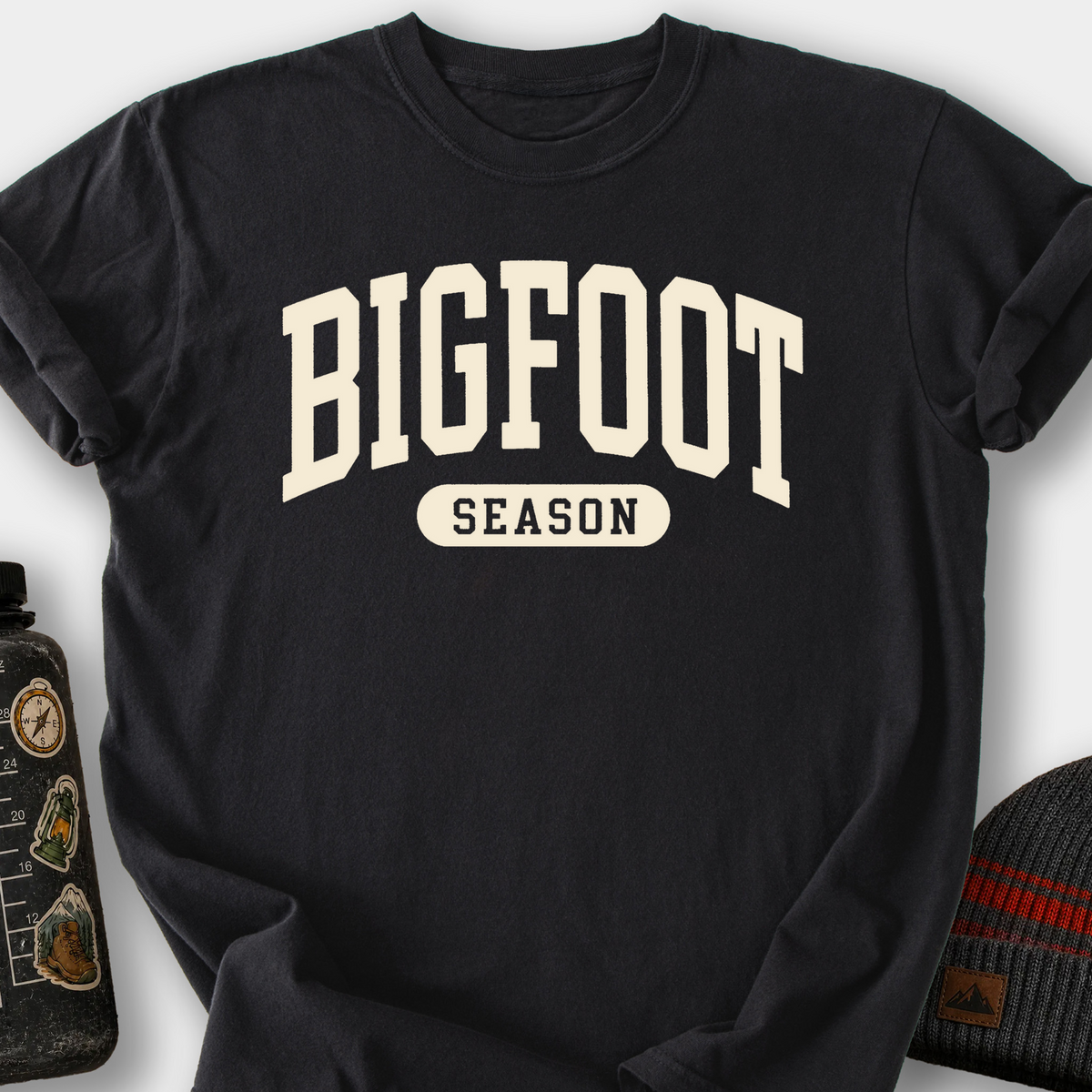 Bigfoot Season T-Shirt — Black