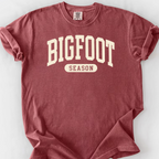 Bigfoot Season T-Shirt — Brick