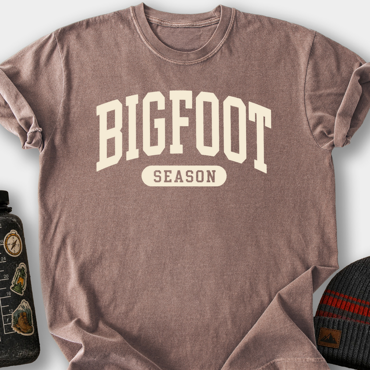 Bigfoot Season T-Shirt — Espresso
