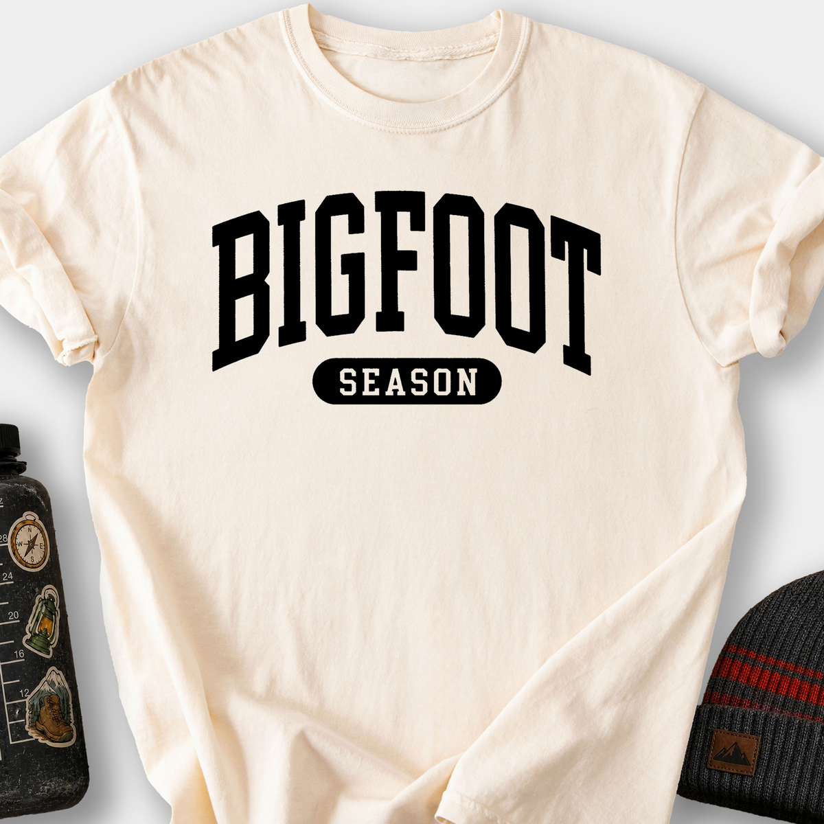 Bigfoot Season T-Shirt — Ivory