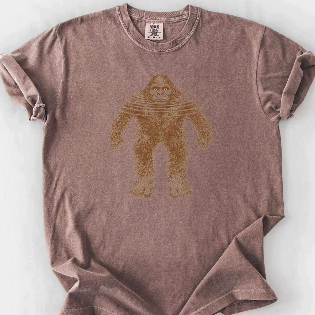 Bigfoot Submerged T-Shirt — Espresso