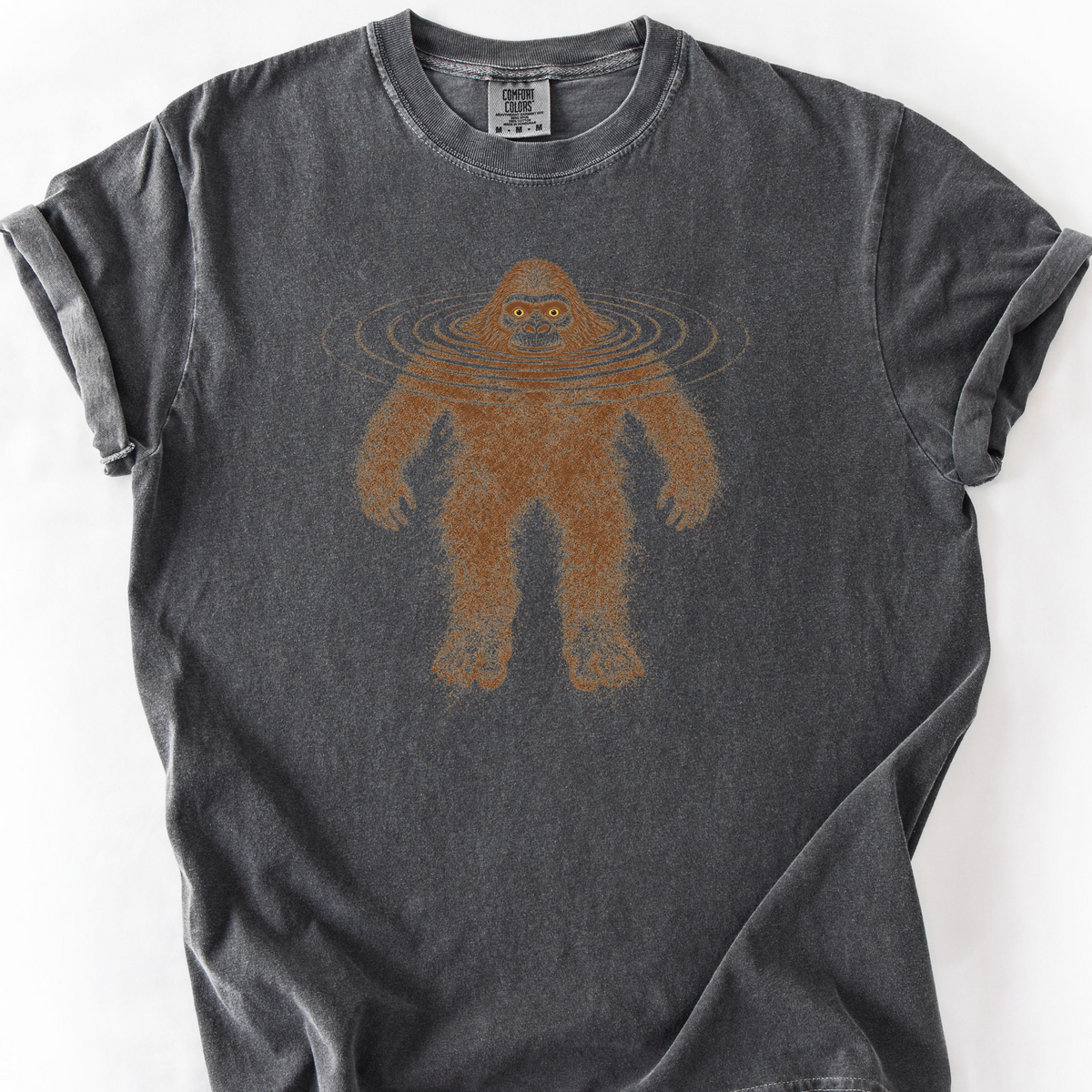 Bigfoot Submerged T-Shirt — Pepper
