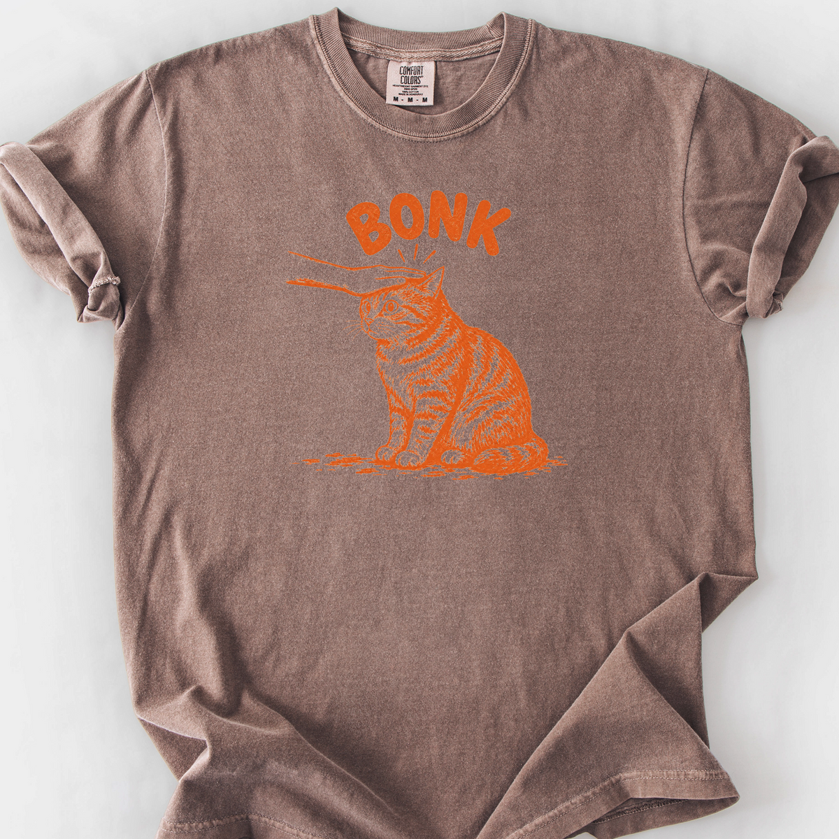 Bonk Cat T-Shirt — Espresso
