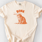 Bonk Cat T-Shirt — Ivory