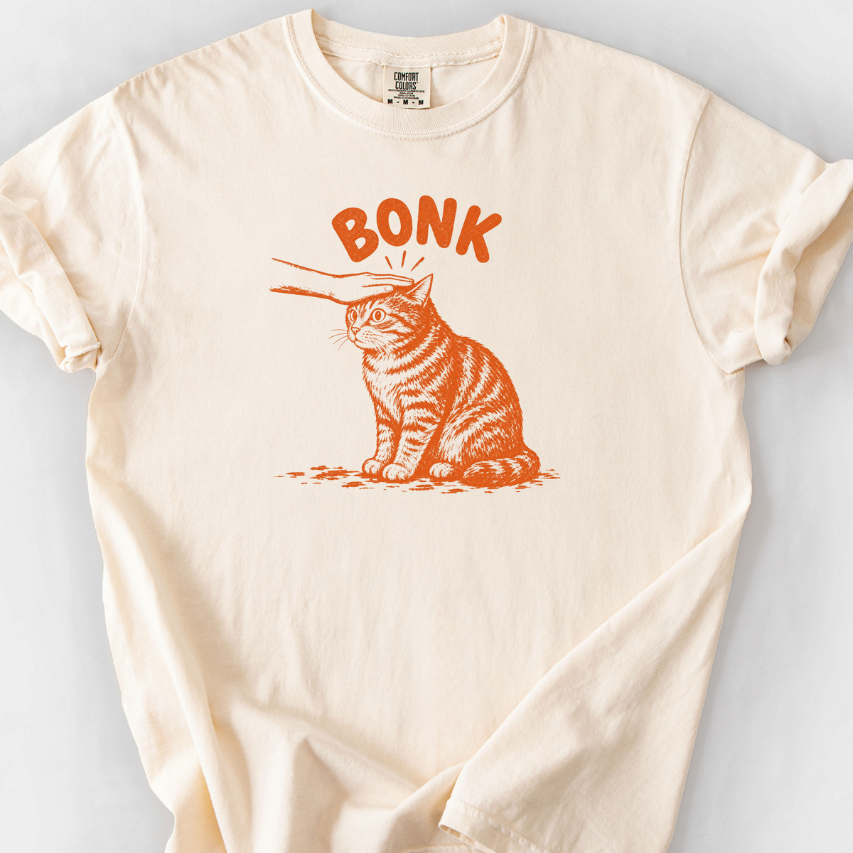 Bonk Cat T-Shirt — Ivory