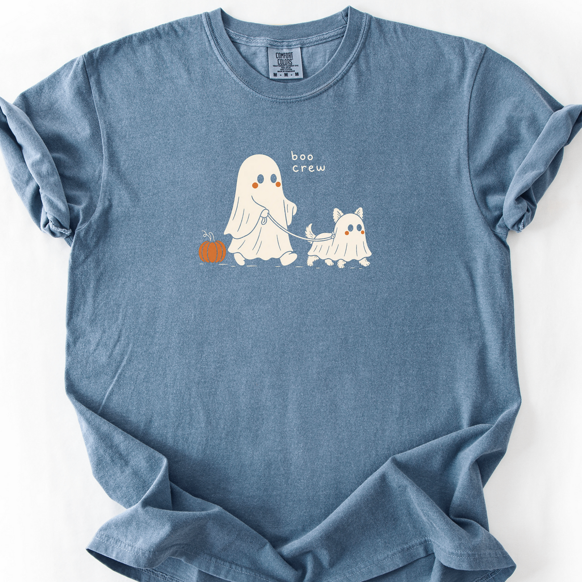 Boo Crew T-Shirt — Blue Jean