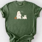 Boo Crew T-Shirt — Moss
